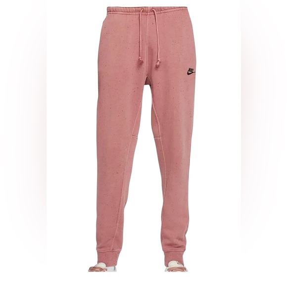 Nike Sportswear Club Fleece Revival Joggers Sweatpants Rosewood Pink Large - Picture 1 of 12